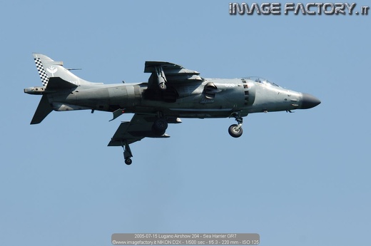 2005-07-15 Lugano Airshow 204 - Sea Harrier GR7